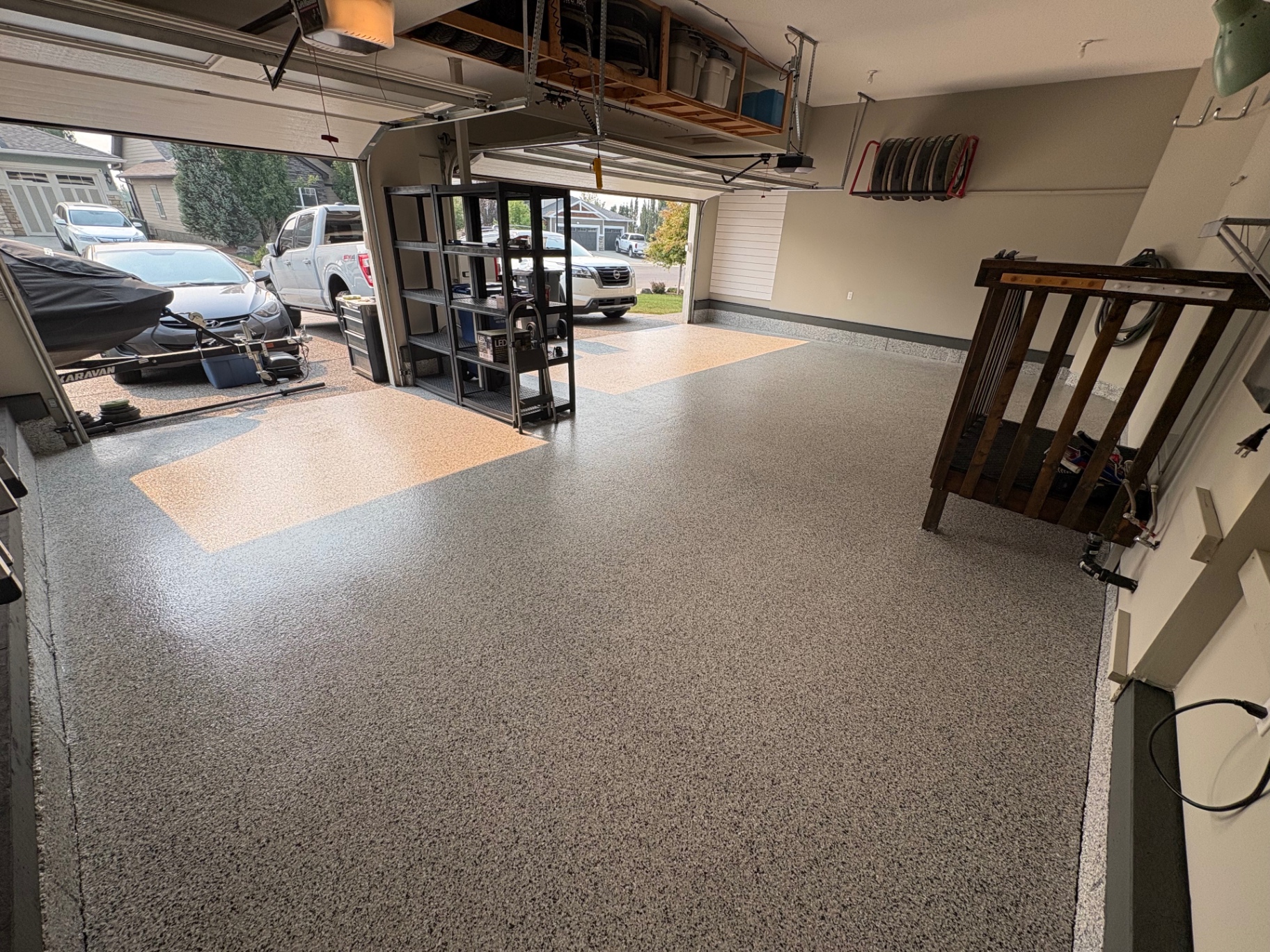 Redefined Surfaces completed floor